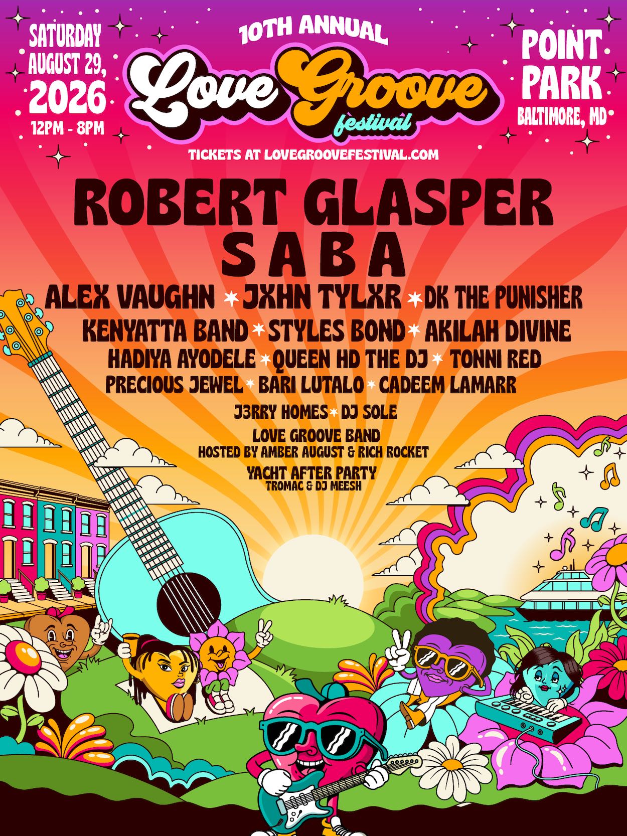 Love Groove Festival Featured Flyer